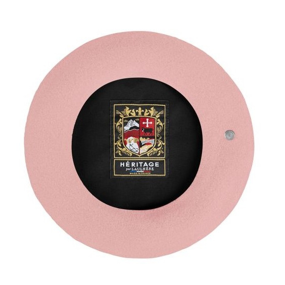 Beret L'Authentique Pale Pink - Laulhère