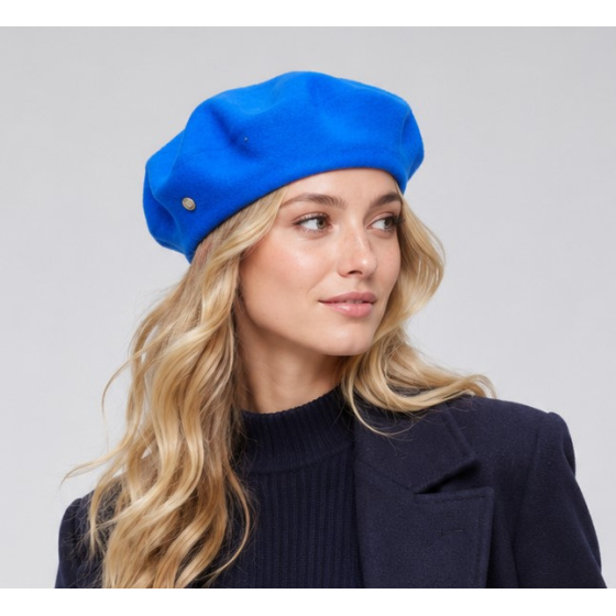 The Authentic Cornflower Blue Beret - Laulhère