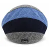 Vincent Patchwork Virgin Wool Flat Cap - Traclet | Ref: 19190 | Traclet Hat Shop