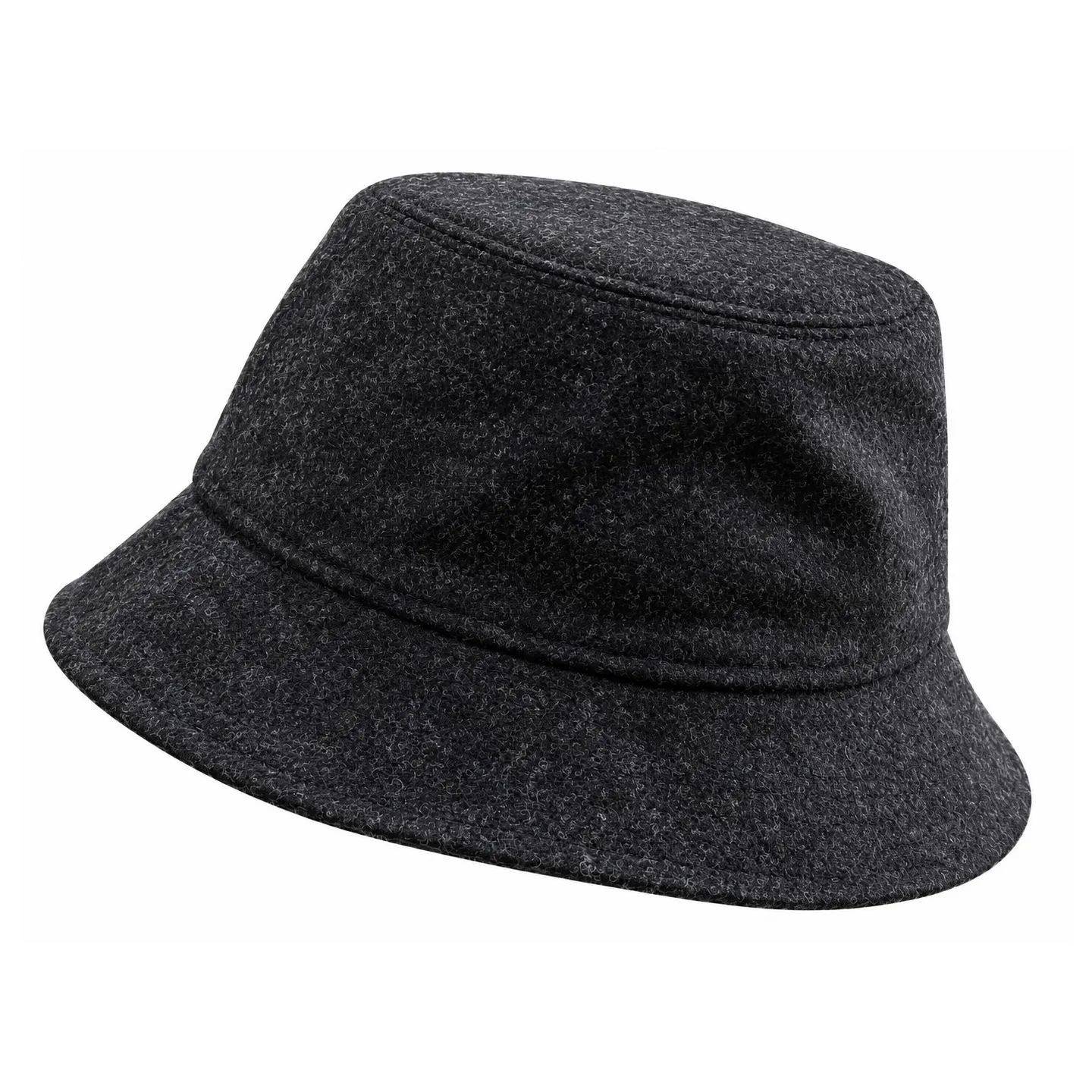 Red Plaid Reversible Wool Bucket Hat - Traclet Reference: 19182 | Traclet Hat Shop