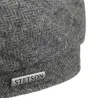 Casquette Brooklin Édimbourg Herringbone Grise – Stetson Reference : 24723| Chapellerie Traclet