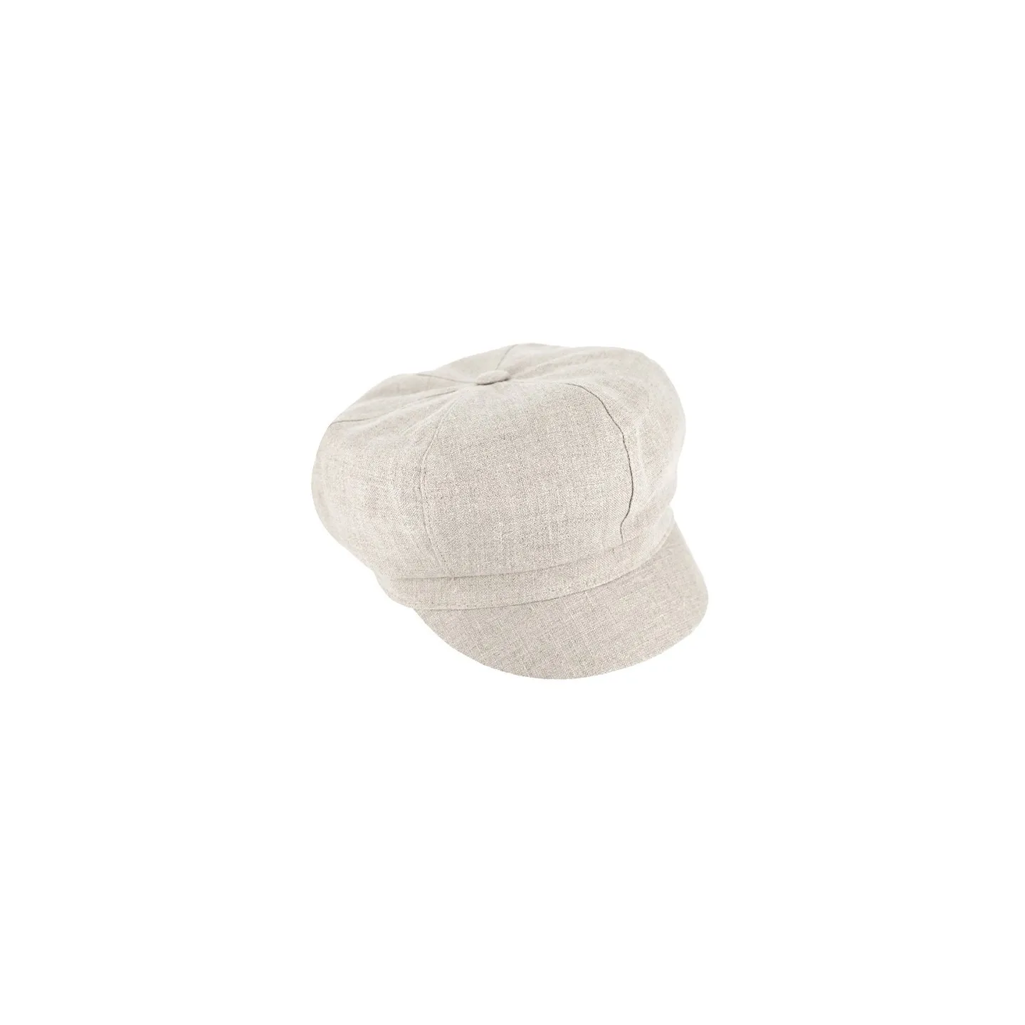 Gavroche Costanza Linen Cap in Beige - Traclet Reference: 20040| Traclet Hat Shop