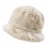 Women's Courchevel Beige Heather Beanie - Traclet Reference: 17456 | Traclet Hat Shop