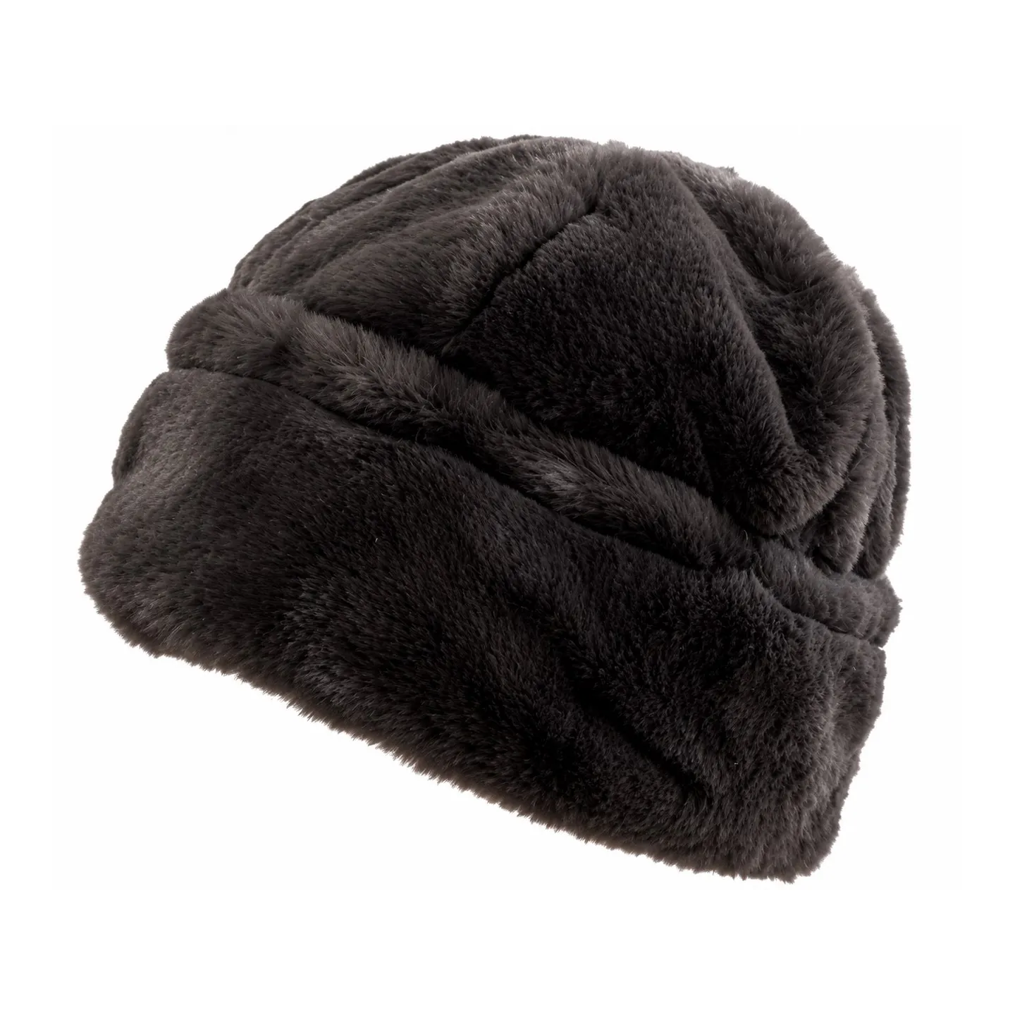Toque Femme Boréale Fausse Fourrure Marron – Traclet Reference : 24742 | Chapellerie Traclet