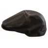 Ralph Black Leather Cap - Traclet Reference: 4481 | Traclet Hat Shop