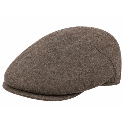 Casquette Plate classique marron
