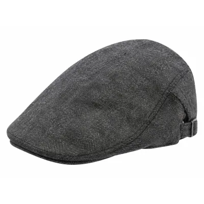 Casquette plate chevron gris clermont ferrand