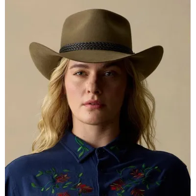 Chapeau Snow River Feutre Poil Noir - Akubra Reference : 1761 | Chapellerie Traclet