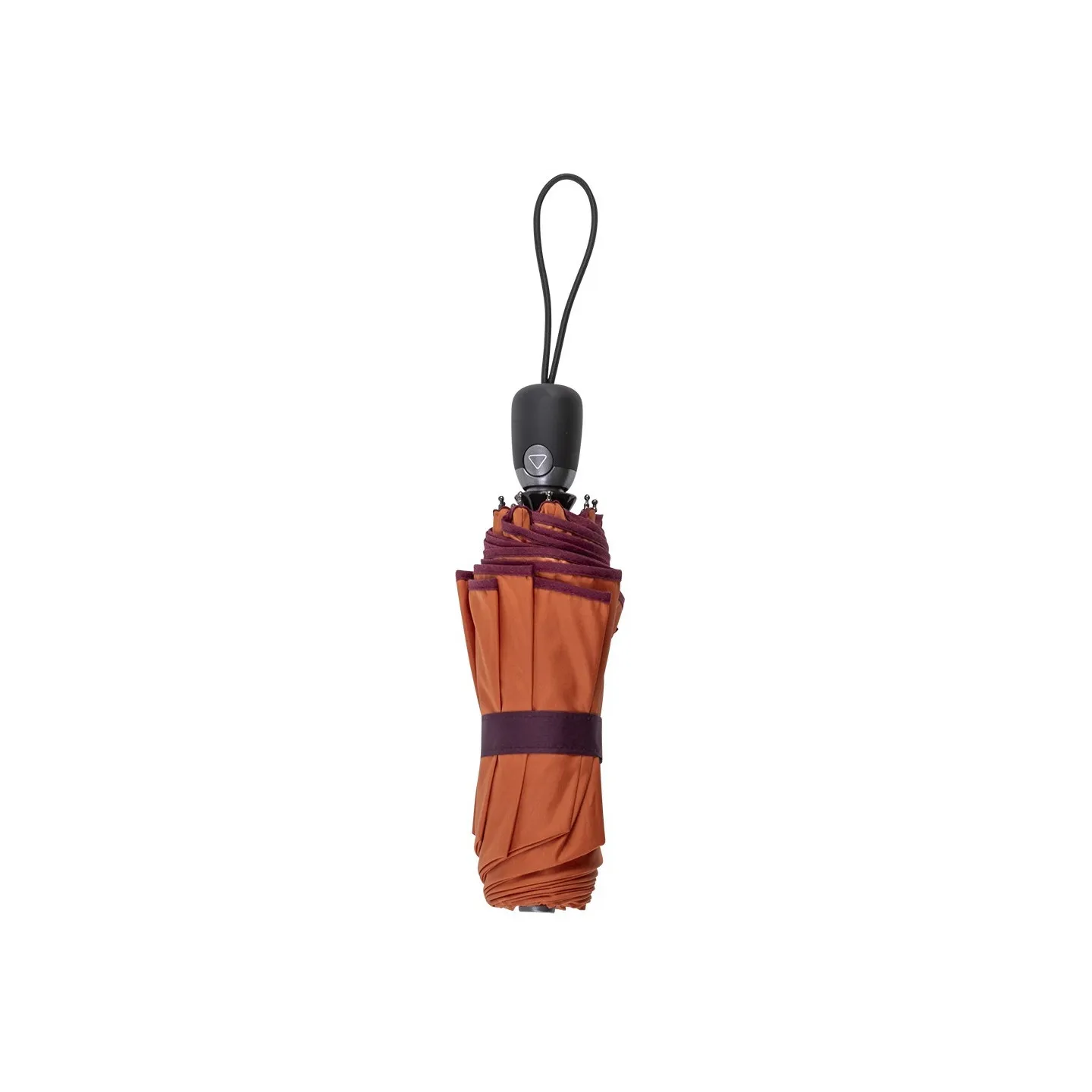 Parapluie Femme  Anna Terracotta Finition Prune - Piganiol  Reference : 24750| Chapellerie Traclet
