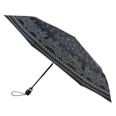 Anna Red Umbrella with Black Finish - Piganiol Reference: 11840 | Traclet Hat Shop