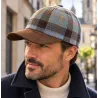 Brown Highland Patchwork Baseball Cap – Traclet Reference: 24625| Chapellerie Traclet