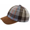 Brown Highland Patchwork Baseball Cap – Traclet Reference: 24625| Chapellerie Traclet