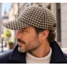 Brown Highland Patchwork Baseball Cap – Traclet Reference: 24625| Chapellerie Traclet