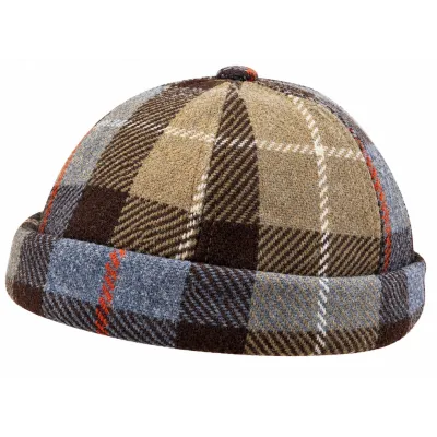 Bonnet Docker Bruce Patchwork Laine - Aussie Apparel  Reference : 24755| Chapellerie Traclet