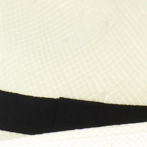 White straw trilby hat for kids White straw trilby hat for kids