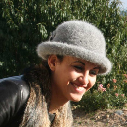 Angora hat