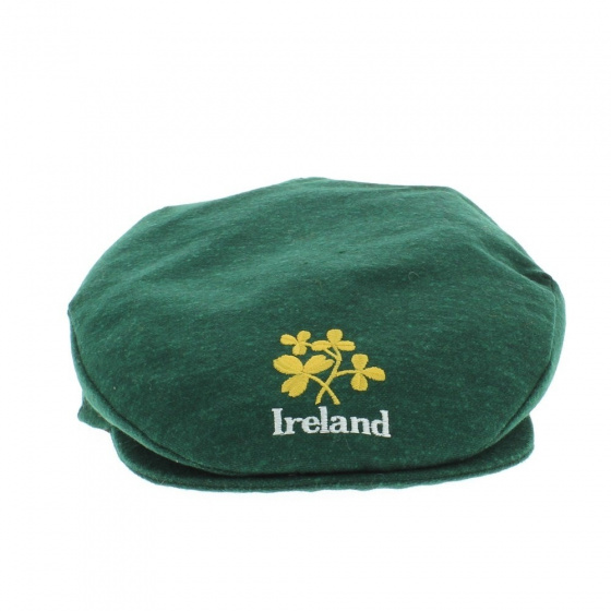 casquette irlandaise verte