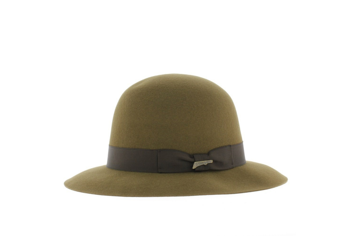Chapeau Minnetonka The Outback homme grand cuir marron style