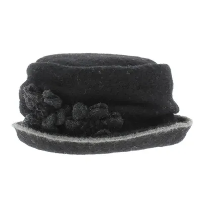 Florine boiled wool hat