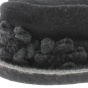 Florine boiled wool hat