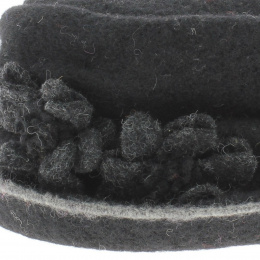 Florine boiled wool hat