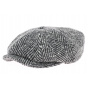 hatteras cap black and gray chevron