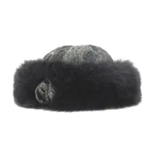 Toque renard noir