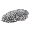 Winter bandera cap black and white chevron