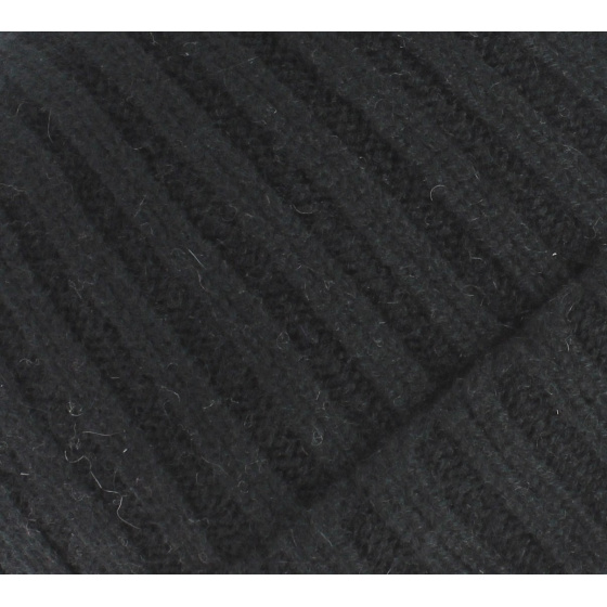 Bonnet cachemire noir