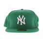 Green New York cap