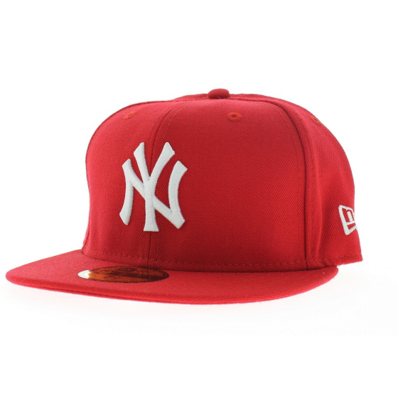 Red New York cap