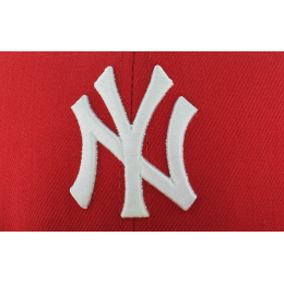 Casquette New York rouge