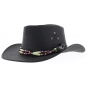 Indiana leather hat