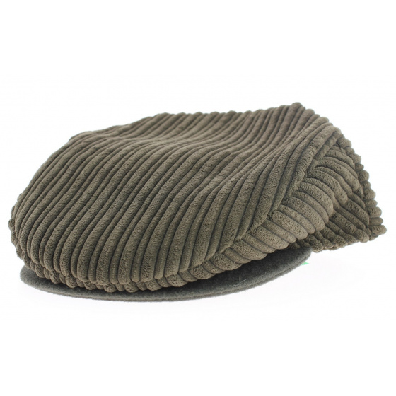 Casquette velours roannaise kaki Casquette velours roannaise kaki