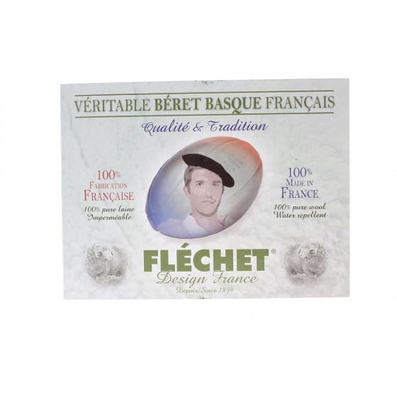 Genuine French Basque beret Flechet