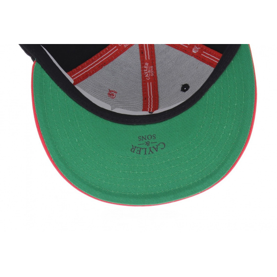 Snap cap Cayler & SONS Windy City black - red - white