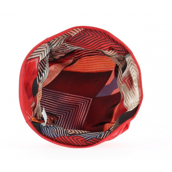 Chapeau cloche ANDORRE Rouge