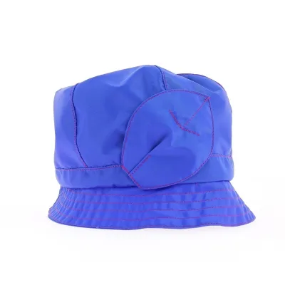 ANDORRE SIMPLE blue cloche hat