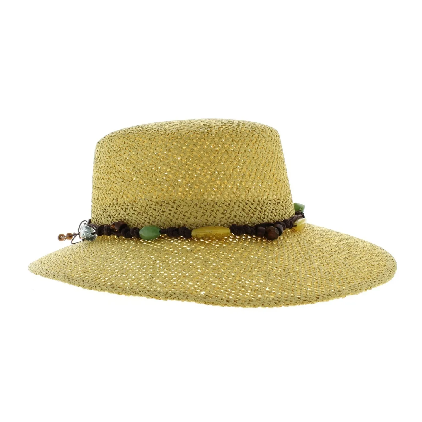 Giuditta - casquette de paille beige