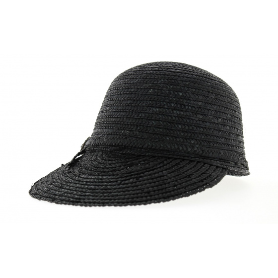 straw flat cap
