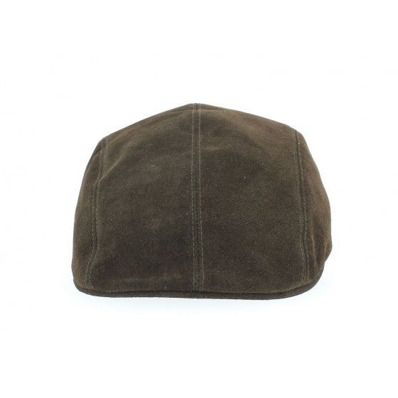 Casquette cuir Caloway Marron par Traclet Casquette cuir Caloway Marron par Traclet