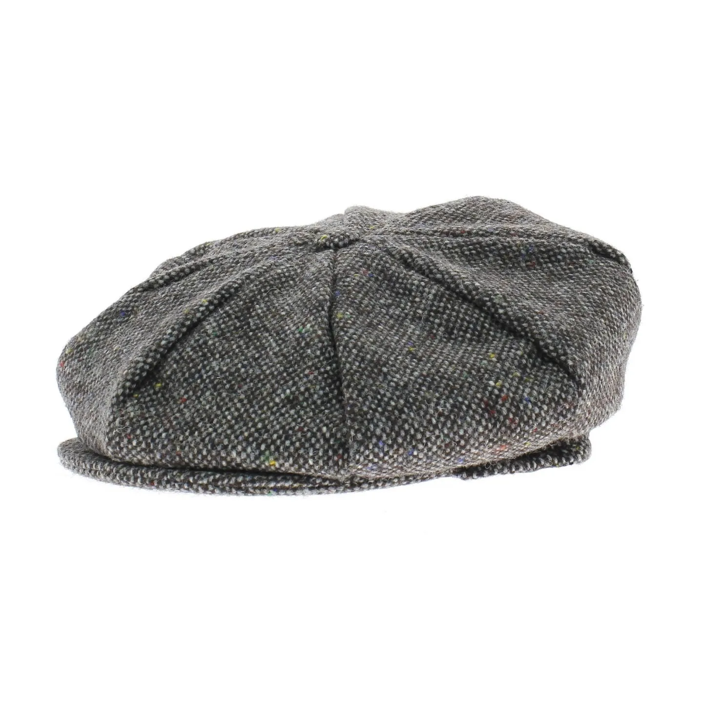 Casquette irlandaise gris chiné 