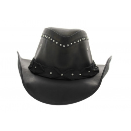Chapeau rodéo cuir Bullhide