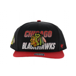 Blowdown Chicago Blackhawks Noir et rouge