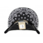 Paisley script two tone Black and grey 