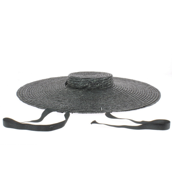 Black Provencal hat 