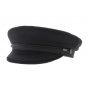 Cap sailor black pea jacket