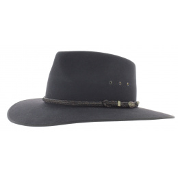 Cattleman Hat Navy Felt - Akubra