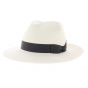 white borsalino hat