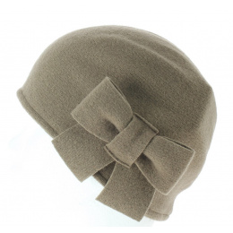 Beret seine marron glacé